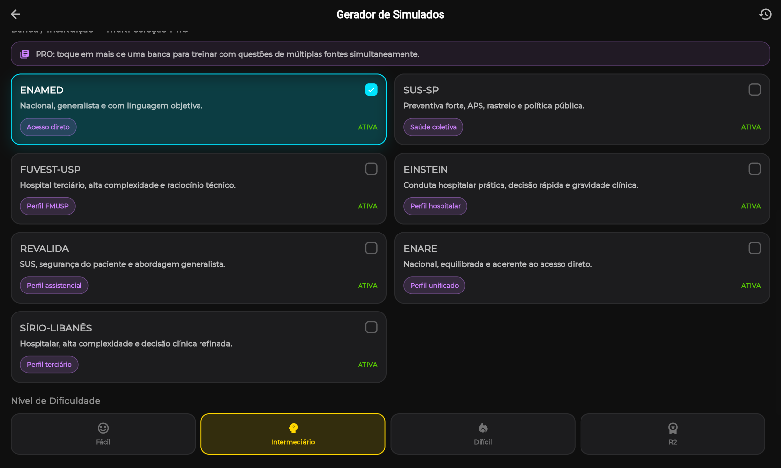 Simulador de residência